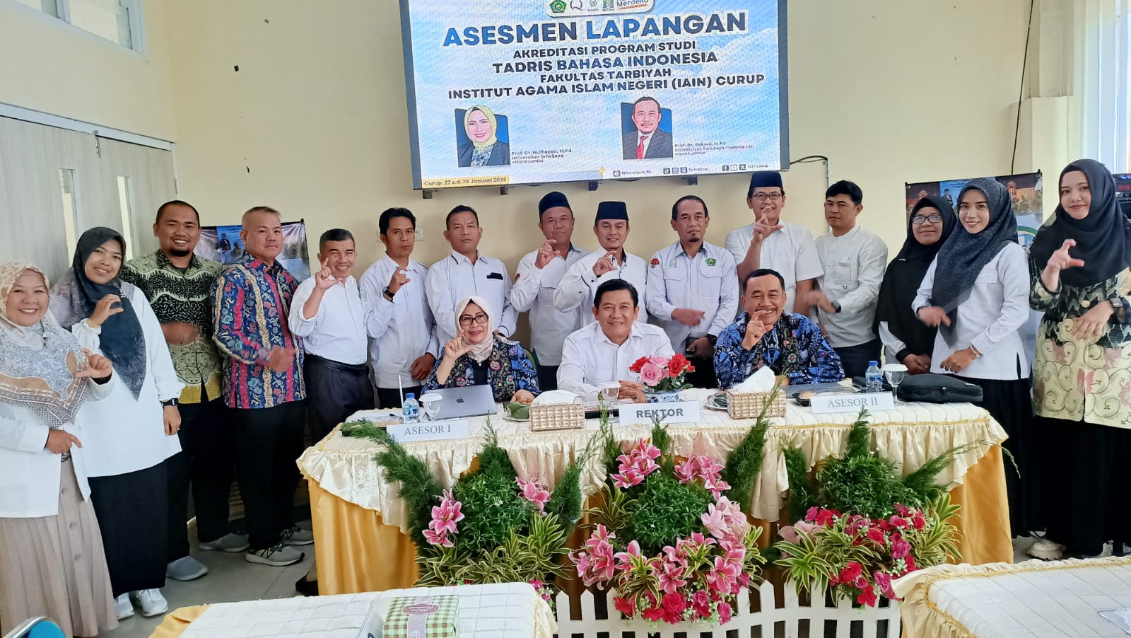 Asesmen Lapangan Prodi Tadris Bahasa Indonesia : Ikhtiar Akademik IAIN Curup Sejajar Dengan PTKIN Lain